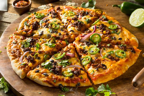 Pizza mexicaine